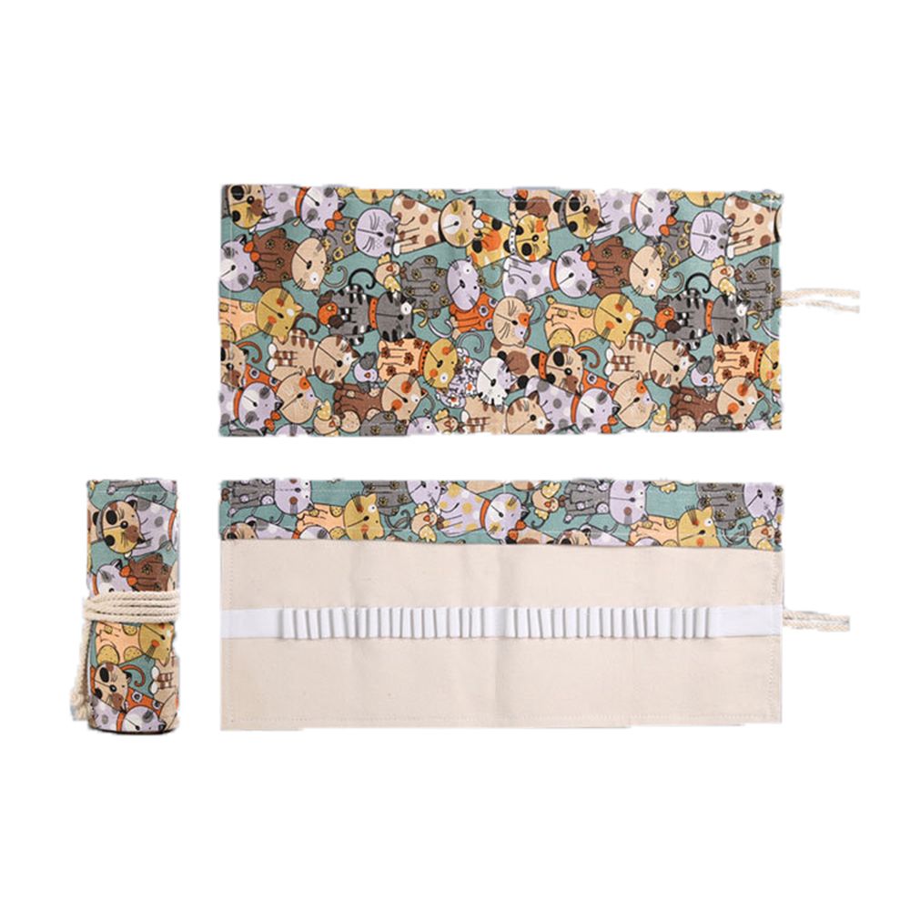 Criativo meninos meninas bonit - Pen Pouch Roll avaliação e preço