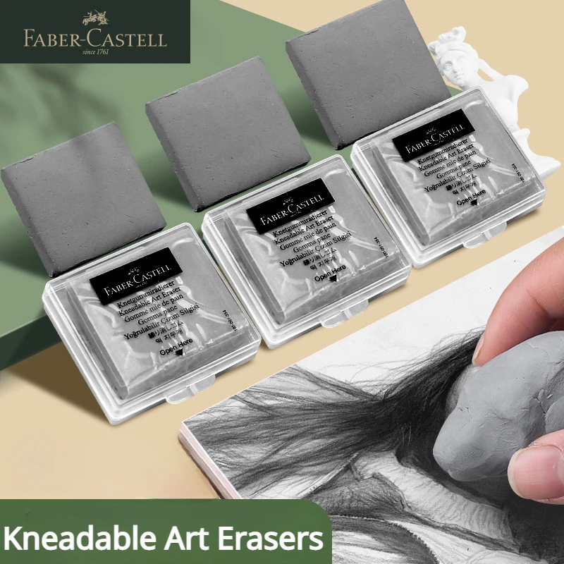 Faber-castell 2 peças de borra - Rubber Eraser Kneaded avaliação e preço