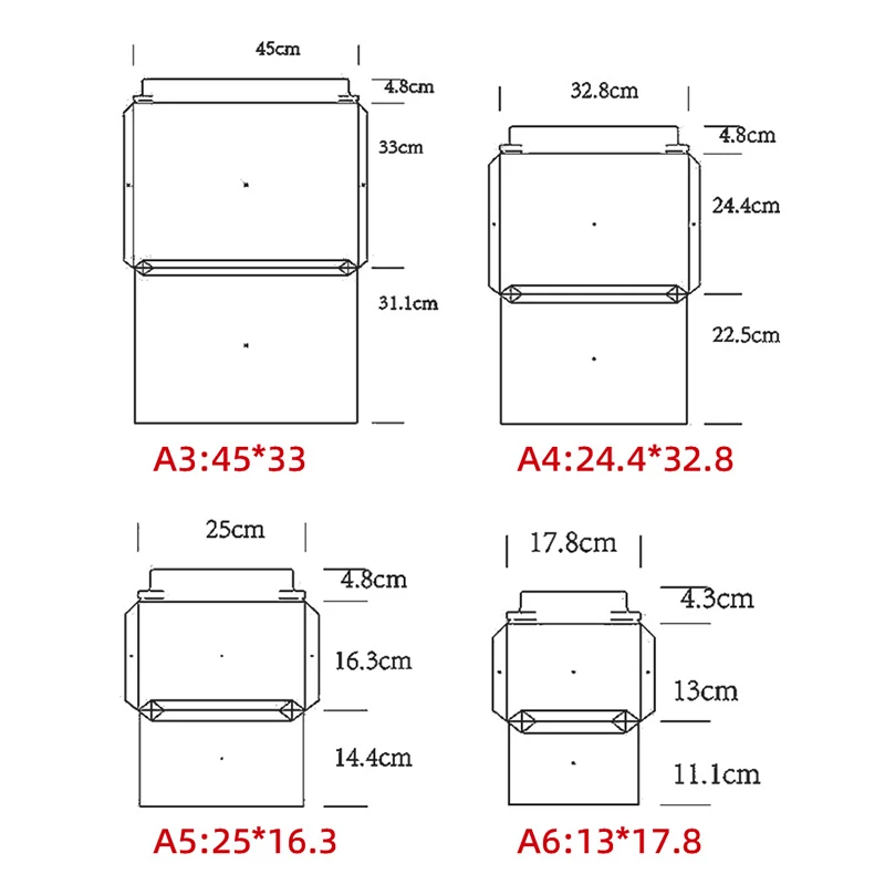 30 pçs envelope a3 a4 a5 a6 ca - Letter Envelope Kraft avaliação e preço