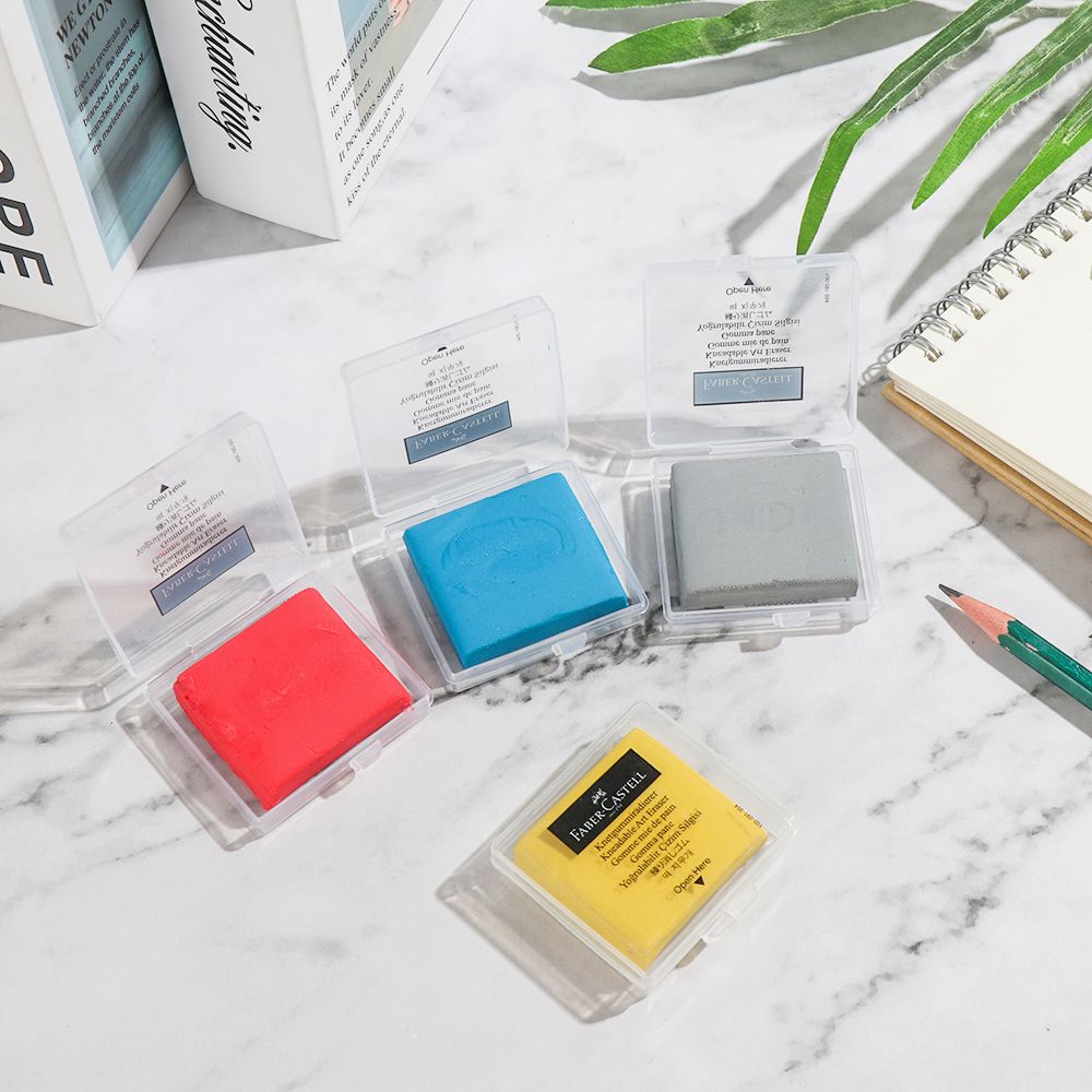 Borracha de Plástico Colorida  - Rubber Eraser Kneaded avaliação e preço
